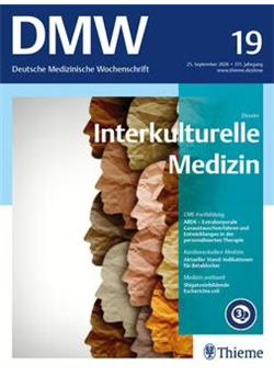 Deutsche Medizinische Wochenschrift - DMW Cover