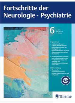 Fortschritte der Neurologie - Psychiatrie Cover