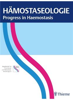 Hämostaseologie - Institutionen E-Paper Cover