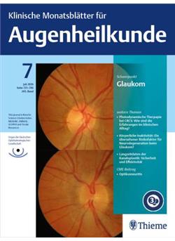 Klinische Monatsblätter für Augenheilkunde Cover