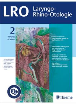 Laryngo Rhino Otologie - LRO Cover