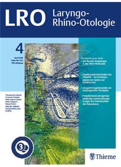 Laryngo Rhino Otologie - LRO Cover