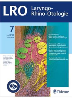 Laryngo Rhino Otologie - LRO Cover
