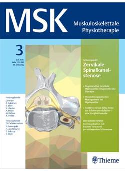 Muskuloskelettale Physiotherapie - MSK Cover