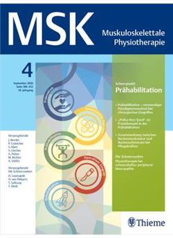 Muskuloskelettale Physiotherapie - MSK Cover