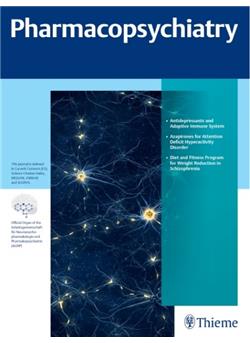 Pharmacopsychiatry - Institutionen E-Paper Cover