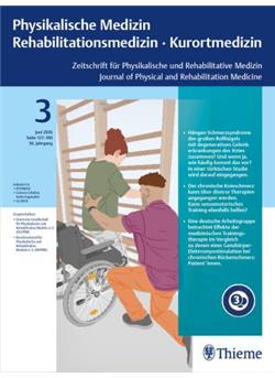 Physikalische Medizin Cover