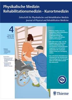 Physikalische Medizin Cover