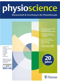 Physioscience - Institutionen E-Paper Cover