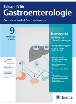 Zeitschrift für Gastroenterologie Cover