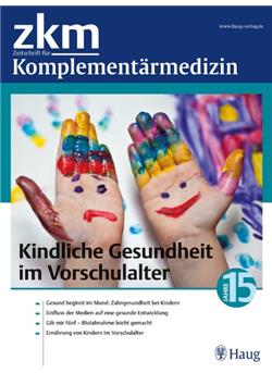 Zeitschrift für Komplementärmedizin - ZKM Cover