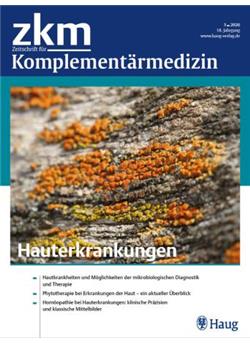Zeitschrift für Komplementärmedizin - ZKM Cover