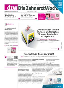 Die ZahnarztWoche - dzw Cover