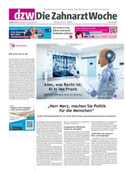 Die ZahnarztWoche - dzw Cover