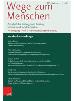 Wege zum Menschen - Institutionen Cover