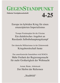 GegenStandpunkt Cover