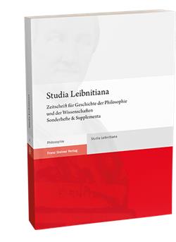 Studia Leibnitiana - Institutionen Cover