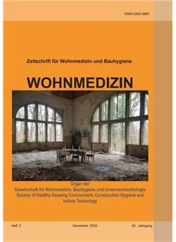 Wohnmedizin Zeitschrift für Wohnmedizin und Bauhygiene Cover