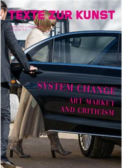 Texte zur Kunst Cover