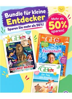 GEOlino Entdecker-Bundle Sonderheft Cover