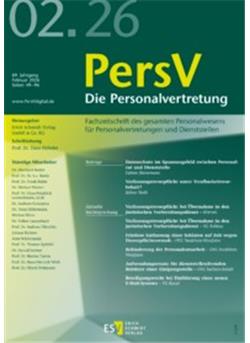 Personalvertretung - PersV Cover
