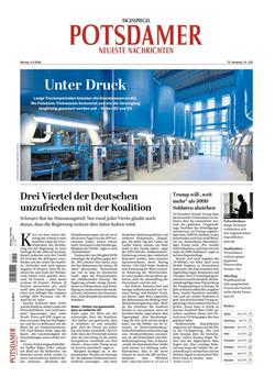 Potsdamer Neueste Nachrichten Cover