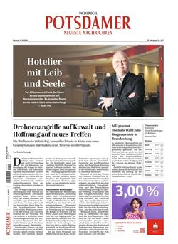 Potsdamer Neueste Nachrichten Cover