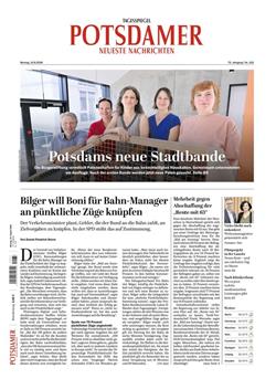 Potsdamer Neueste Nachrichten Cover