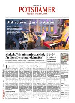 Potsdamer Neueste Nachrichten Cover