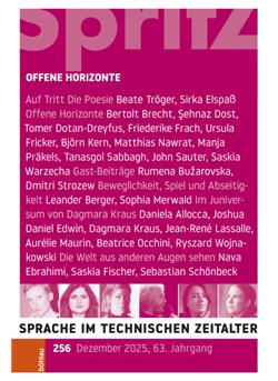 Sprache im technischen Zeitalter Spritz Cover