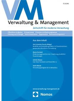 Verwaltung und Management - VM - Institutionen E-Paper Cover