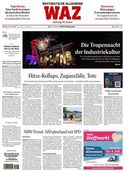 Westdeutsche Allgemeine WAZ Cover