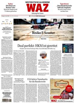 Westdeutsche Allgemeine WAZ Cover