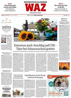 Westdeutsche Allgemeine WAZ Cover