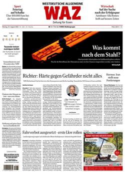 Westdeutsche Allgemeine WAZ Cover