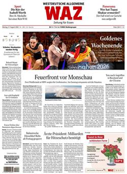 Westdeutsche Allgemeine WAZ Cover