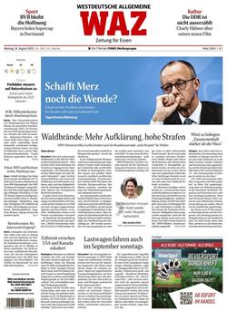 Westdeutsche Allgemeine WAZ Cover
