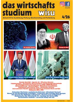 Das Wirtschaftsstudium WISU Cover