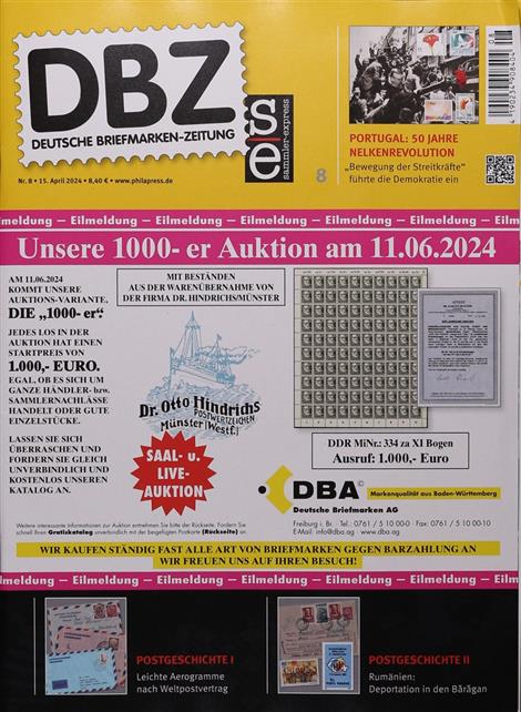 DBZ-Briefmarkenzeitung-Abo