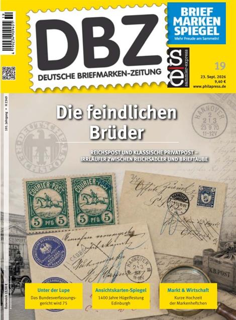 DBZ-Briefmarkenzeitung-Abo