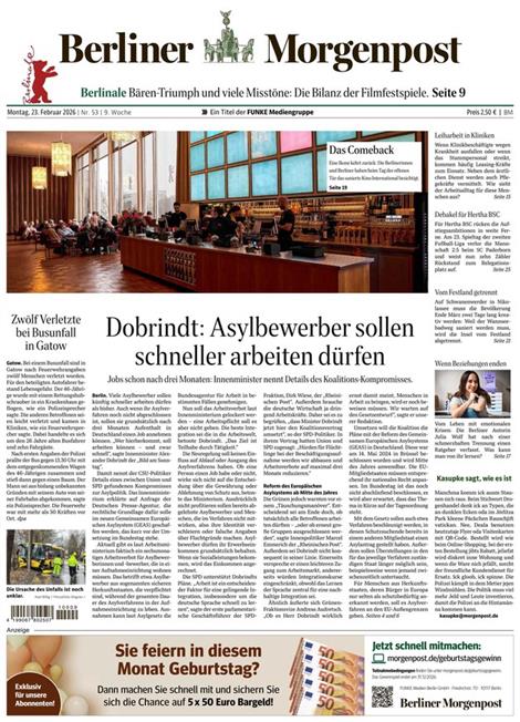 Berliner-Morgenpost-Abo