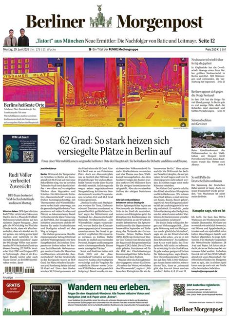 Berliner-Morgenpost-Abo