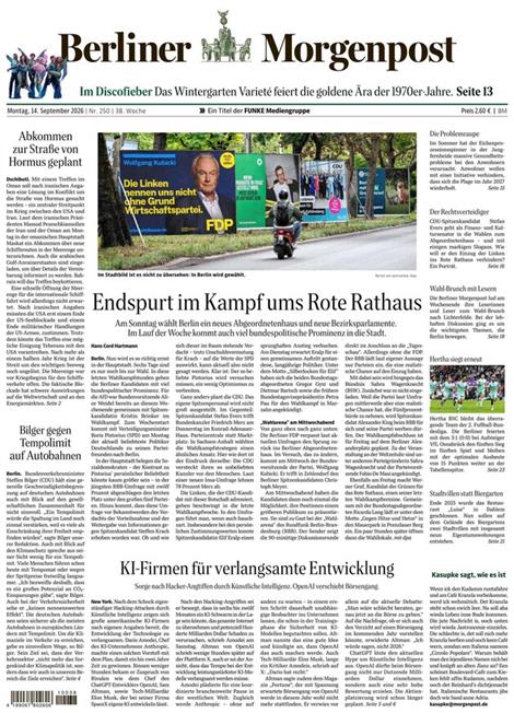 Berliner-Morgenpost-Abo