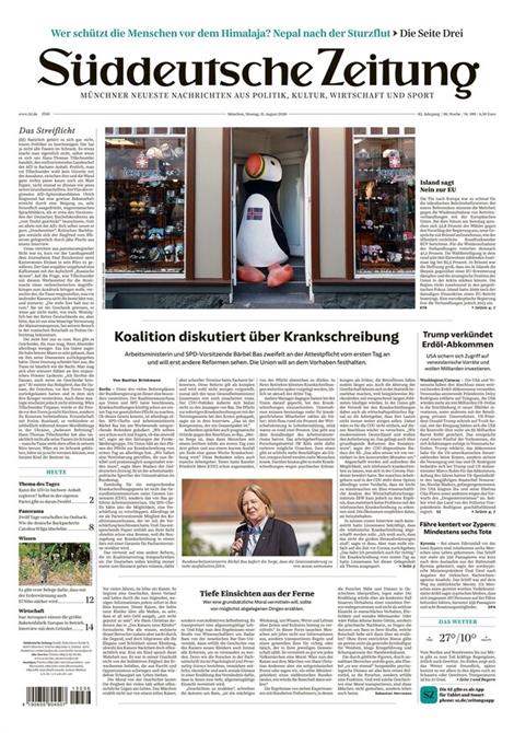 Sueddeutsche-Zeitung-Abo