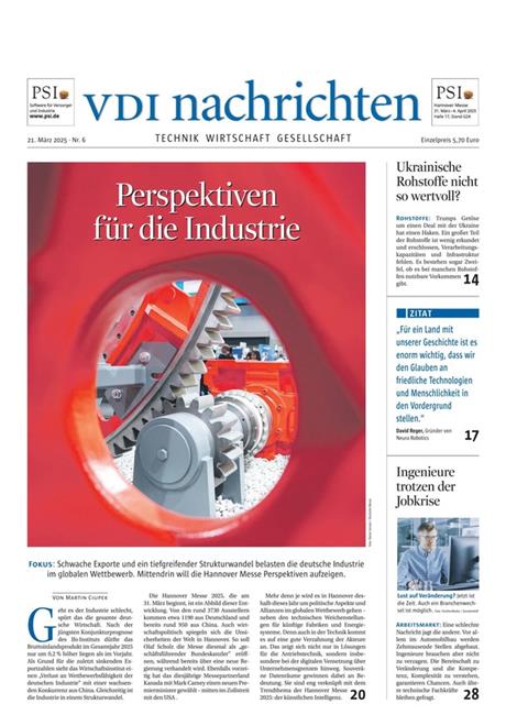 VDI-Nachrichten-Abo