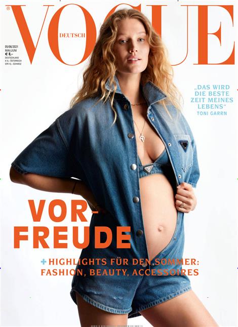 Das Cover der Zeitschrift Vogue
