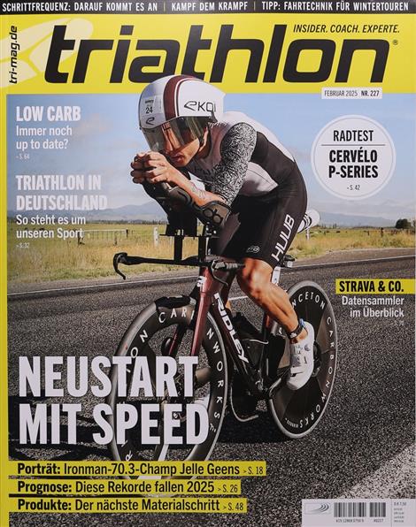 Triathlon-Einzelheft