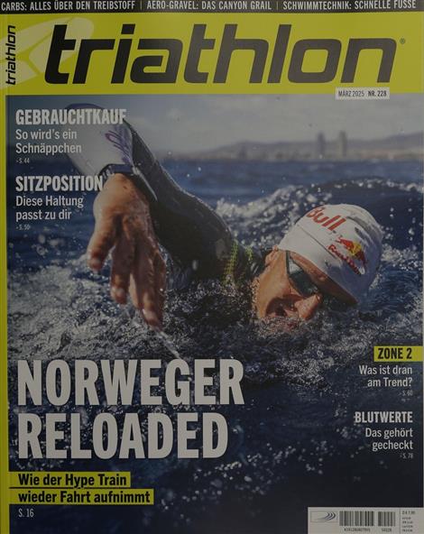 Triathlon-Einzelheft