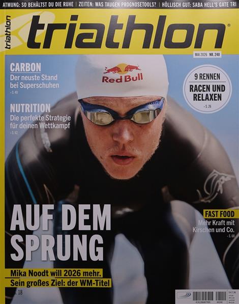 Triathlon-Einzelheft