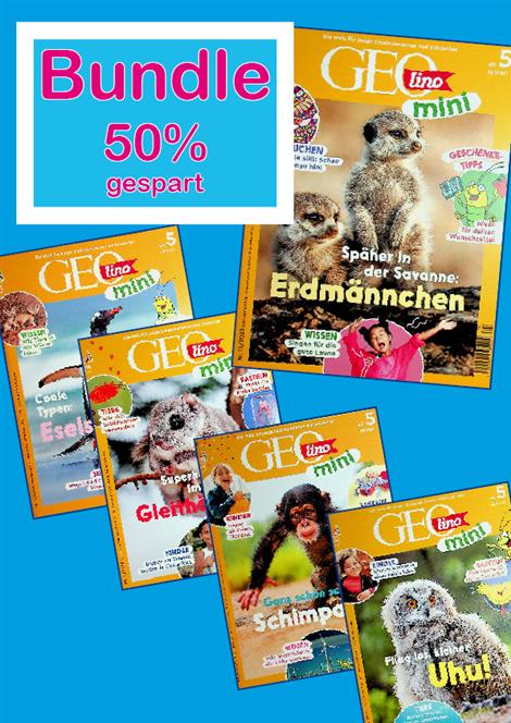 Bundle-Geolino-Mini-5-x-50-gespart-Abo